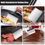 Stainless Steel Grill and Griddle Scraper Tool