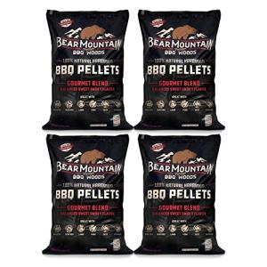 Bear Mountain Smoky Gourmet BBQ Wood Pellets, 20 lb
