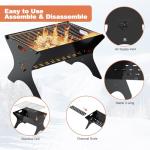Portable Folding Charcoal Grill for Camping and Picnics