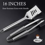 26-Piece Stainless Steel BBQ Grill Tool Set