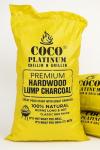 Coco Platinum 100% Natural Hardwood Lump Charcoal 45LB