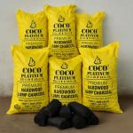 Coco Platinum 100% Natural Hardwood Lump Charcoal 45LB