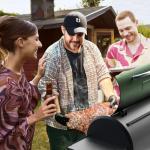 DAMNISS Pellet Smoker Grill Combo with PID Control