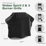 NUPICK 7106 Heavy Duty Grill Cover for Weber