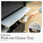 Sophia & William 4-Burner Gas BBQ Grill, Blue