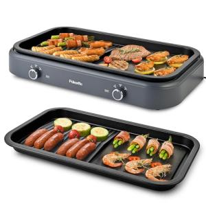 Pukomc 1500W Smokeless Electric Indoor Grill