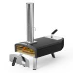 Mimiuo 12" Portable Charcoal Pizza Oven for Outdoors