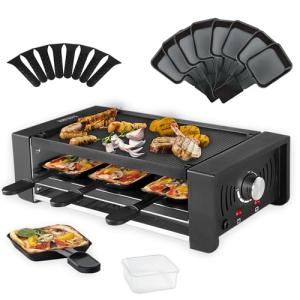 TAMARIT 2-in-1 Indoor Electric BBQ Grill
