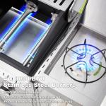 MELLCOM 4 Burner Stainless Steel Gas Grill