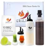 Silicone Basting Brush and Dispenser for Grilling