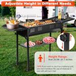 Hiteemer 26 Inch Portable Folding Charcoal Grill