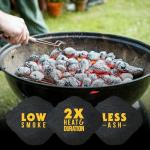 FOGO All-Natural Coconut Shell Charcoal Briquettes 15 lb