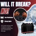 Turtle Life Heavy Duty BBQ Grill Cover 64 Inch