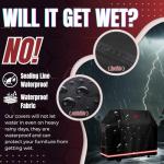 Turtle Life Heavy Duty BBQ Grill Cover 64 Inch