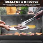 Large Charcoal Grill Barrel for Outdoor Cooking