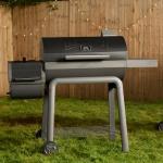 Feasto 30-Inch Charcoal Grill with Side Table