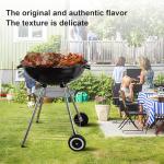 22-Inch Portable Charcoal Grill with BBQ Tool Set