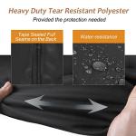 NettyPro Heavy Duty Waterproof Grill Cover, Black