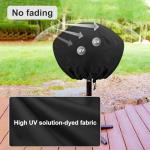 NettyPro Heavy Duty Waterproof Grill Cover, Black