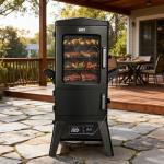 Electric Smoker with Meat Probe and Cover