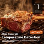 Electric Smoker with Meat Probe and Cover