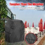 40-Inch Waterproof BBQ Grill Cover with Straps