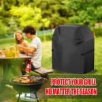 40-Inch Waterproof BBQ Grill Cover with Straps