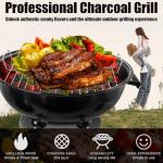 Ayiusideza 18-Inch Charcoal Kettle Grill