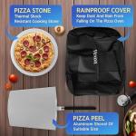 VEXON 16" Portable Gas Pizza Oven for Outdoors