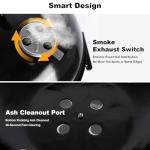 18-Inch Kettle Charcoal Grill for Camping and Patios