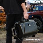 BrandMan Portable 1-Burner Propane Grill for Camping