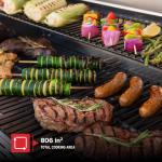 Nexgrill 6-Burner Propane Gas Grill with Searing Burner