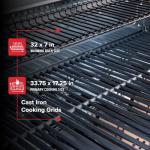 Nexgrill 6-Burner Propane Gas Grill with Searing Burner