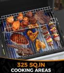 Electactic 2-Burner Portable Propane BBQ Grill