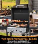 Electactic 2-Burner Portable Propane BBQ Grill