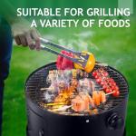 VINGLI 18 Inch Heavy Duty Charcoal Smoker Grill