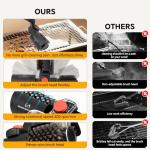 Cordless Electric Grill Brush with Replacement Head