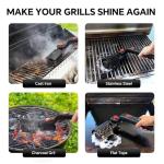 Cordless Electric Grill Brush with Replacement Head