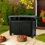 Keter Unity XL Portable Outdoor Grill Prep Table
