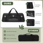 Large BBQ Utensil Storage Bag for Outdoor Grilling