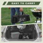 Large BBQ Utensil Storage Bag for Outdoor Grilling