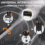 LAZYFOX Portable Electric Smoke Generator for Backyard BBQ