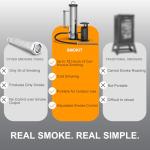 LAZYFOX Portable Electric Smoke Generator for Backyard BBQ