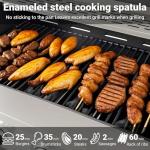 Endark 4-Burner Propane Gas Grill with Side Racks