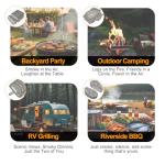 LAZYFOX Portable Electric Smoke Generator for Backyard BBQ