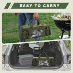 Large BBQ Tool Storage Bag with Pockets