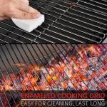 Kendane Barrel Charcoal Grill with Smoker and Shelves