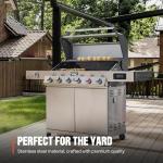 Monument Grills 6-Burner Propane Gas BBQ Grill