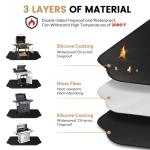 55" & 48" Waterproof BBQ Grill Cover & Mat