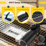 Electric Rotary Grill Brush with 3-Speed Control